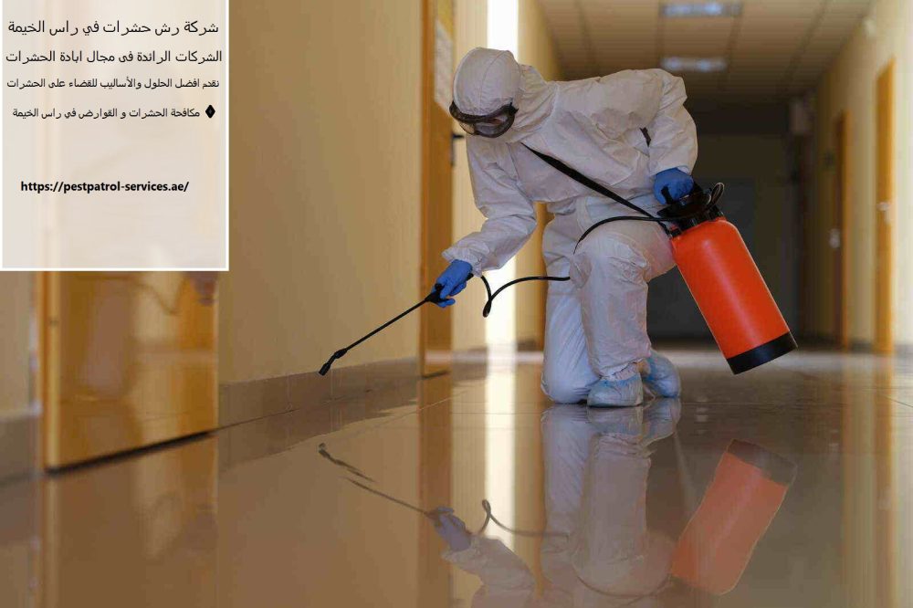شركة رش حشرات في راس الخيمة